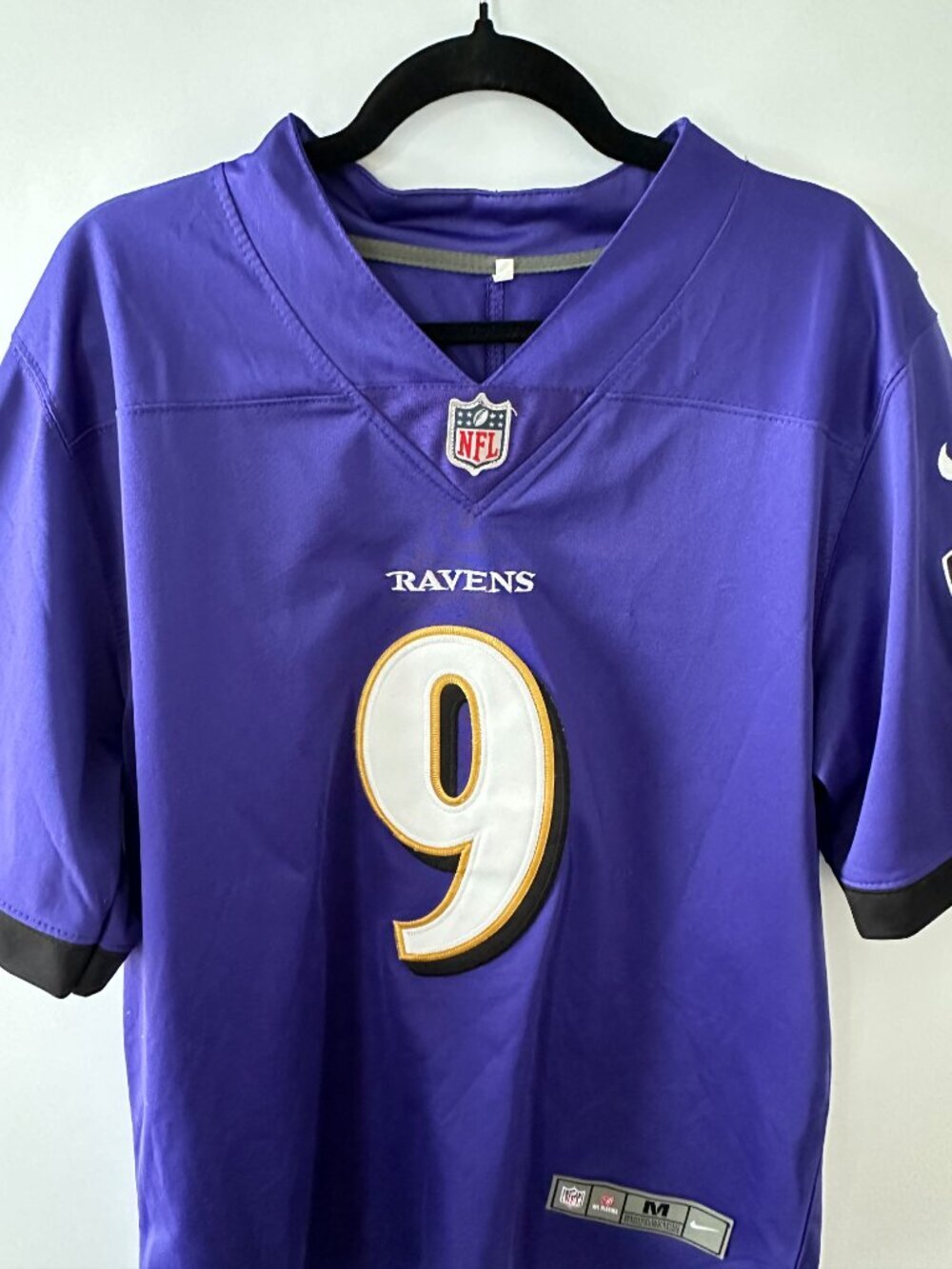 Baltimore Ravens NFL #9 Justin Tucker Medium Nike Football Jersey - Picture 2 of 12